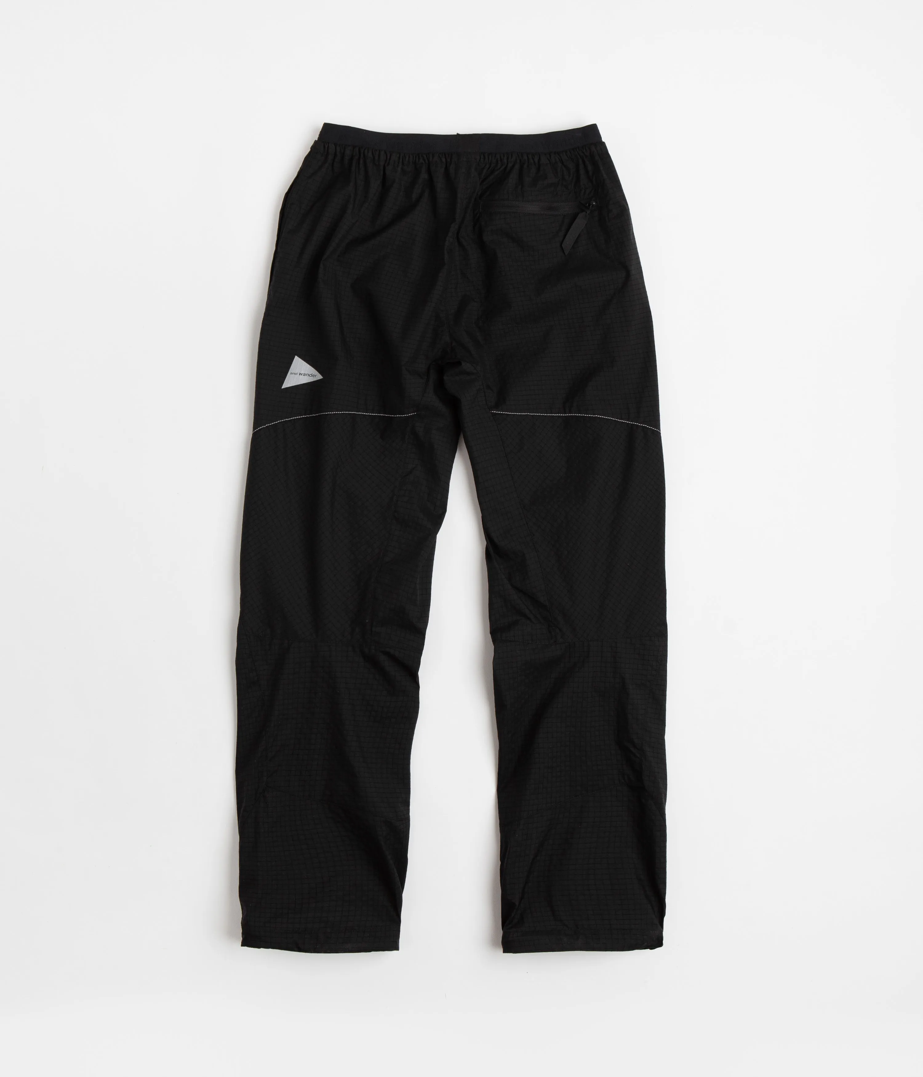 and wander Breath Rip Light Pants - Black