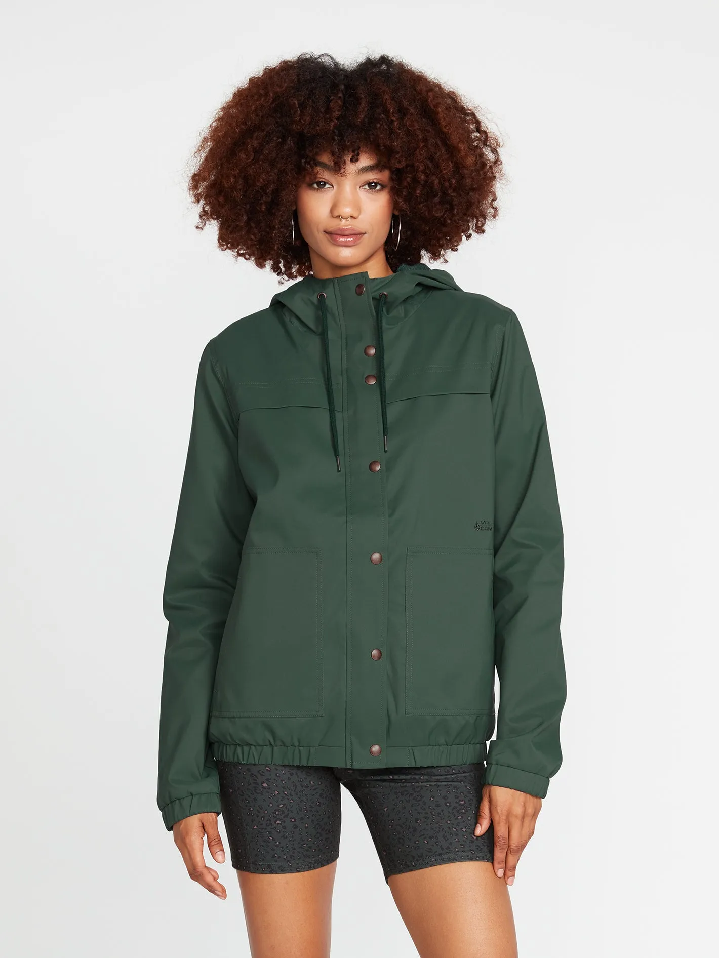 Enemy Stone Windbreaker - Dark Pine