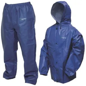 Frogg Toggs Pro Lite Rain Suit Royal Blue - X/XXL