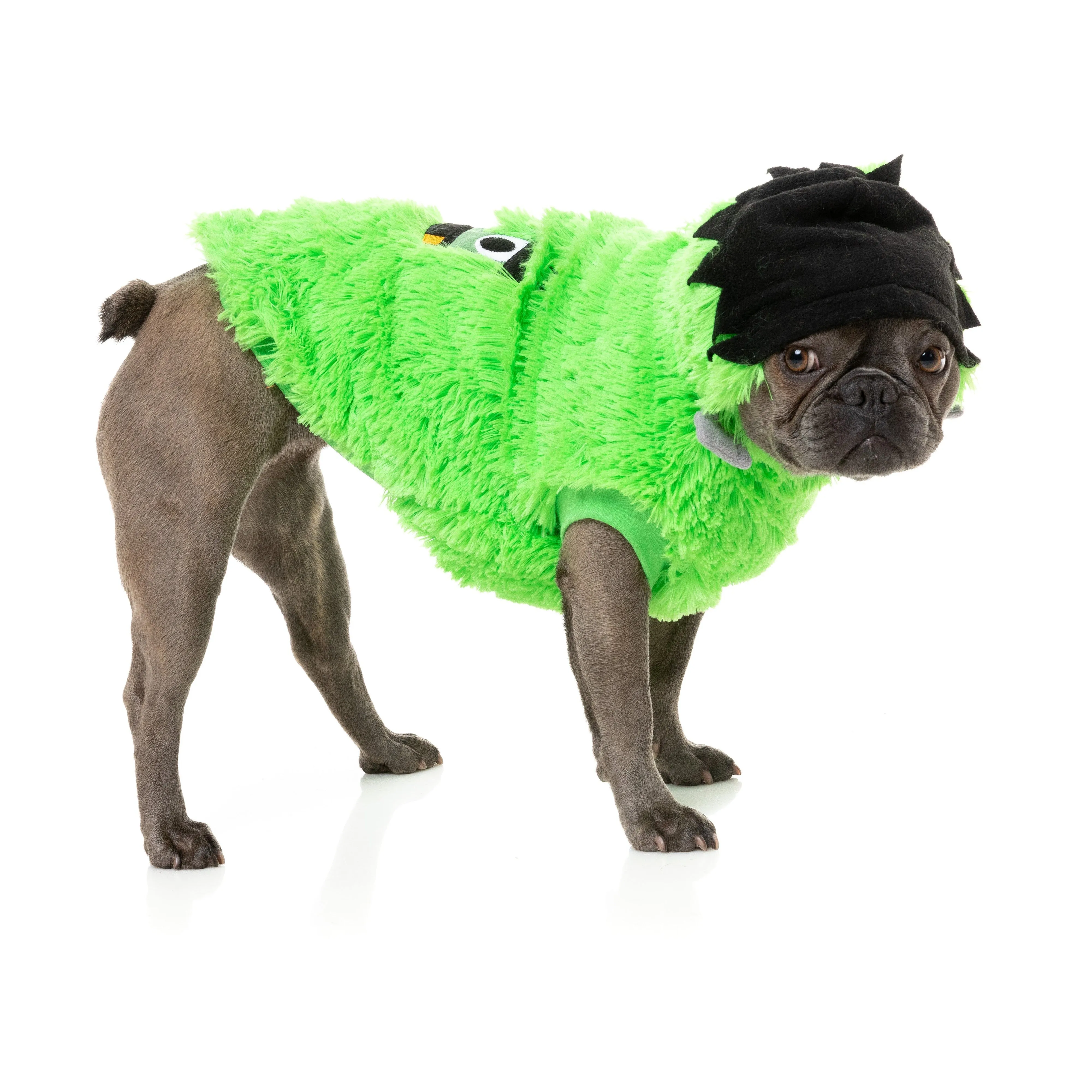 FuzzYard Halloween Dog Apparel Franky Hoodie Size 7