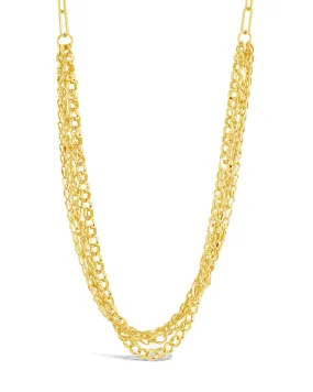 Hadleigh Multi Chain Layered Necklace