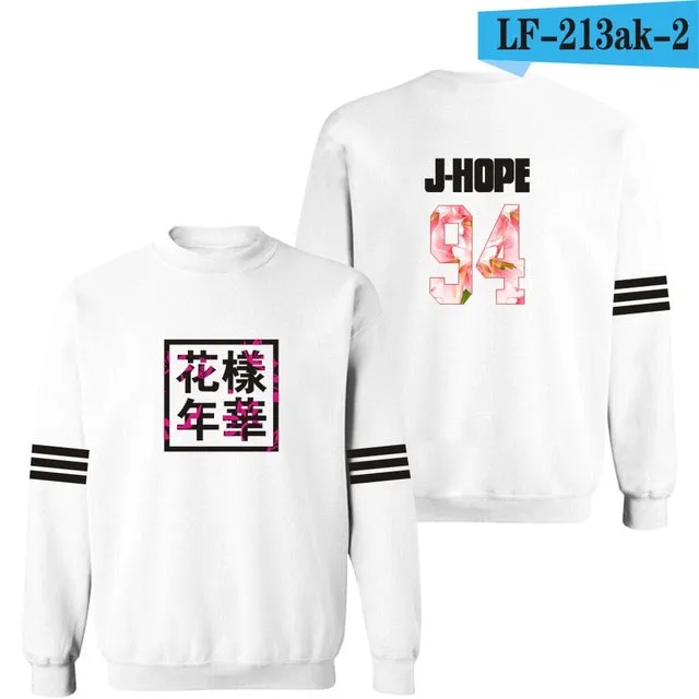 LUCKYFRIDAYF Bangtan Boys Kpop BTS Women Hoodies Sweatshirts Letter Printed in J-HOPE 94 and SUGA 93 Women Hoodies  JUNG KOOK 97