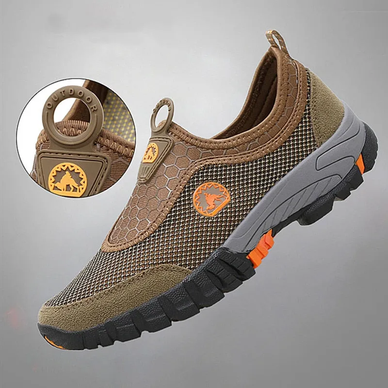 Men Outdoor Comfy Breathable Mountaineer Hiking Shoes