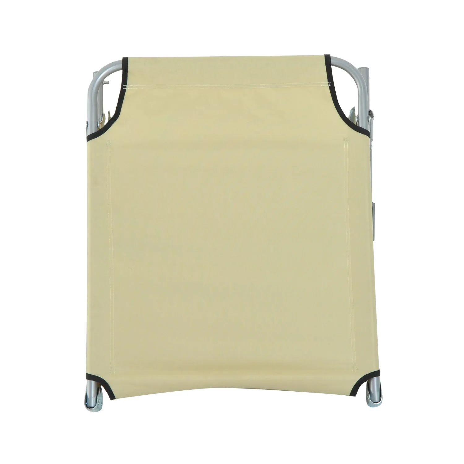 Portable Adjustable Lounger,Oxford Cloth-Beige