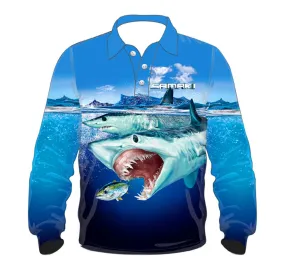 Samaki Mako Kids Fishing Shirt