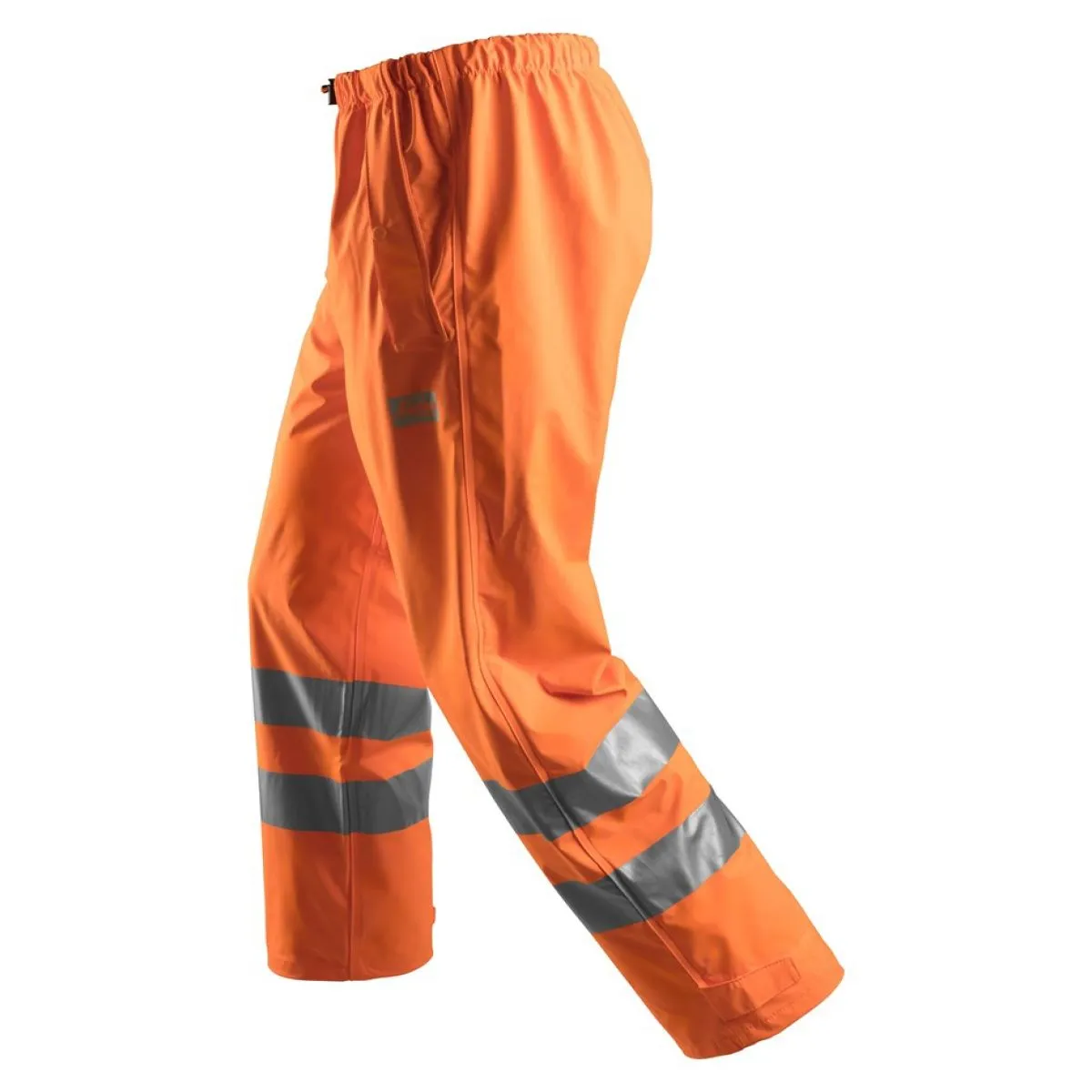 Snickers&#x20;8243&#x20;Rain&#x20;Trousers&#x20;High-Vis,&#x20;Class&#x20;2&#x20;PU&#x20;-&#x20;High&#x20;viz&#x20;Orange