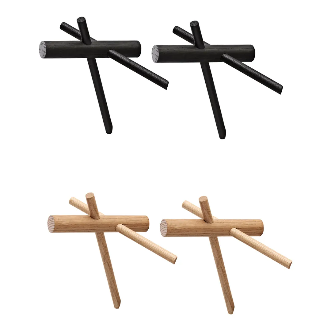 Sticks Hooks - Set of 2 (Order Quantity: 6)